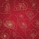 seamless Valentine's background