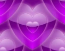 purple hearts seamless background