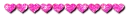 Valentine Hearts divider