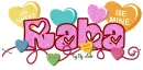 Raha - Valentine Candy hearts name