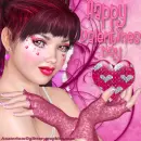 Happy Valentines FB pic (in Pink)