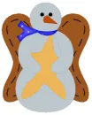 Winged Snowman