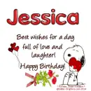 Jessica - Birthday - Snoopy