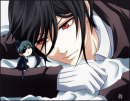 Sebastian and chibi Ciel