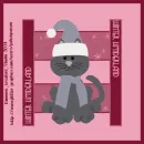Winter Kitty Tag