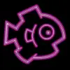 Neon Fish Background