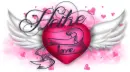Pink-heart-HEIKE