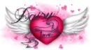Pink-heart-DAISY