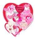 Happy valentines day/red,pink,Jenny