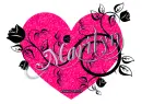 Pink Heart ~ Marilyn