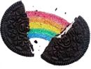 Rainbow Oreo
