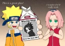 Sakura and Naruto