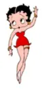 Betty Boop dancing around!