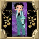 Betty Boop is show off shining!