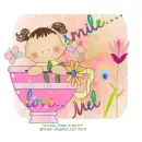 Mel - Smile - Flowers