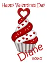 Valentines Cupcake - Diane