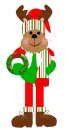 Christmas Moose