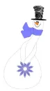 Curved Snowman