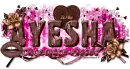 Ayesha-Chocolate Kisses