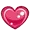 Floating Pixel Heart
