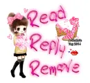 Read, Reply Remove ~ Cute Girl