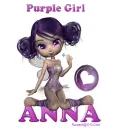 PURPLE GIRL - ANNA