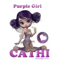 PURPLE GIRL - CATHI