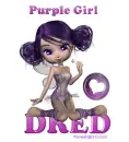 PURPLE GIRL - DRED
