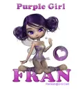 PURPLE GIRL - FRAN