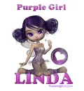 PURPLE GIRL - LINDA