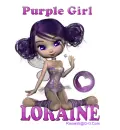 PURPLE GIRL - LORAINE