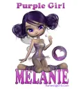 PURPLE GIRL - MELANIE