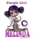 PURPLE GIRL - MELINDA
