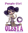 PURPLE GIRL - OLESYA