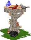 Woodland Bird Bath