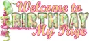 Welcome to my Birthday Page - wel