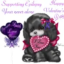 Supporting Epilepsy happy valentines day