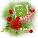 Glitter Text Â» First Names -Robbie