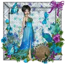 Peacock Lady/marilyn