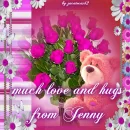 much love and hugs from jenny
