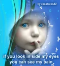 if you cant see my pain 