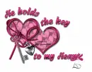 He holds the key