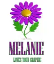 LOVES UR GRAPHIC - MELANIE