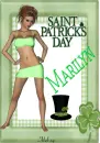 Marilyn -Saint Patrick's Day
