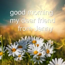 good moring - from jenny