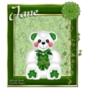 St. Patty's Day Bear - Jane