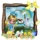 Happy Easter/Girl/Robbie