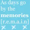 As the days go