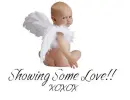 Angel Baby Showing Some Love