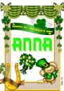 Anna -Happy St. Patrick's Day